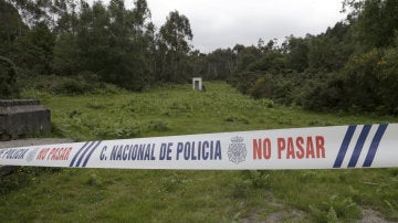 Lugar cercano al sitio donde la Policía Nacional ha hallado el cadáver de la mujer desaparecida
