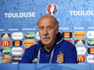 Del Bosque, en rueda de prensa Del Bosque, en rueda de prensa