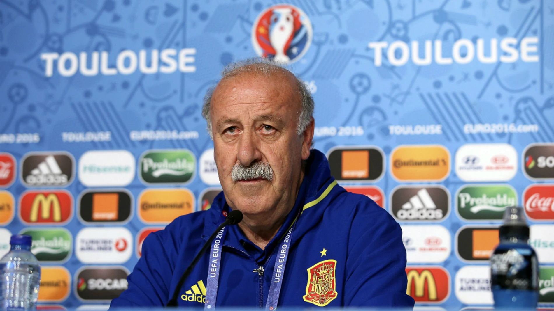 Del Bosque, en rueda de prensa Del Bosque, en rueda de prensa