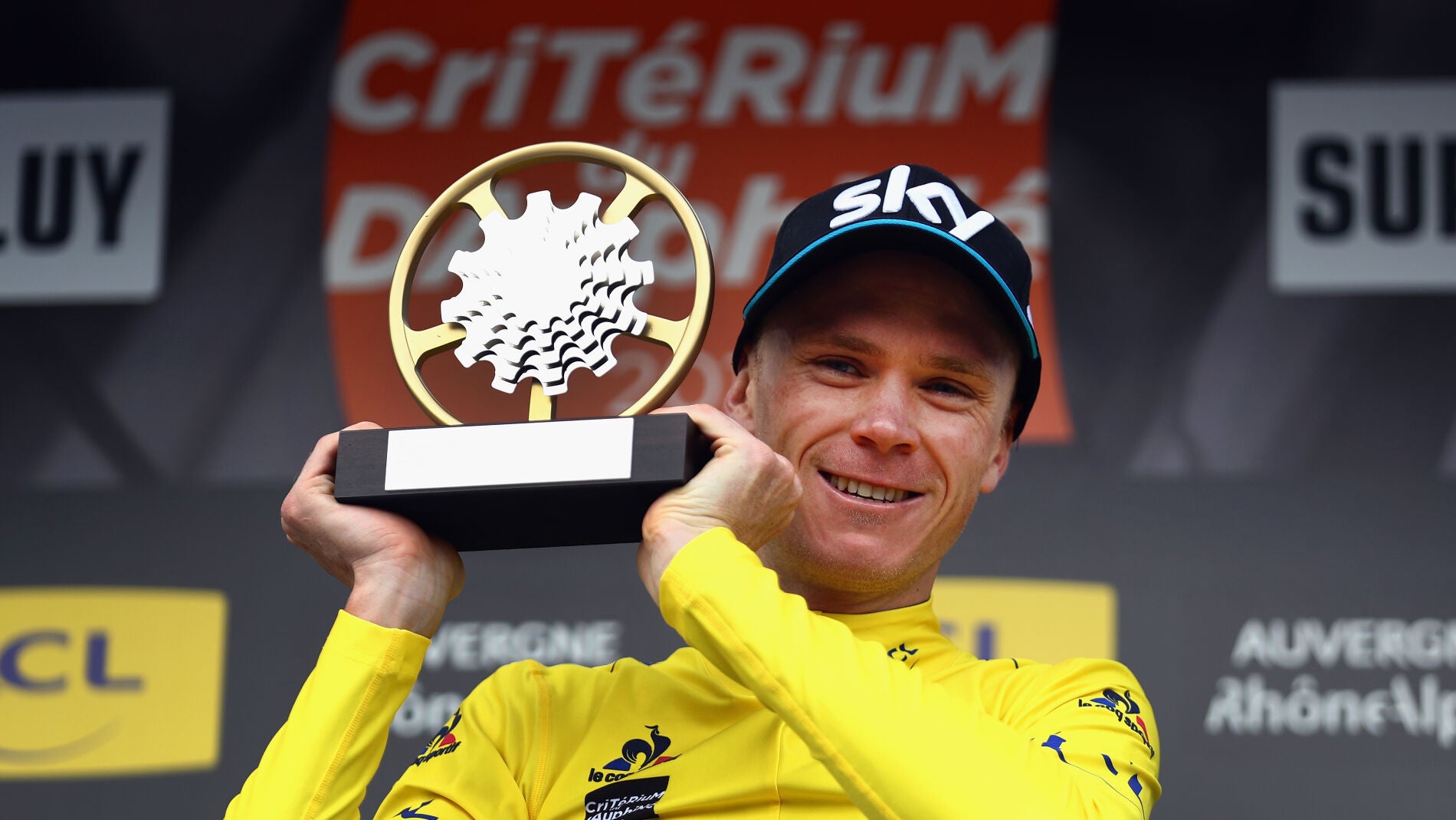 Chris Froome, campe&oacute;n de la Dauphine