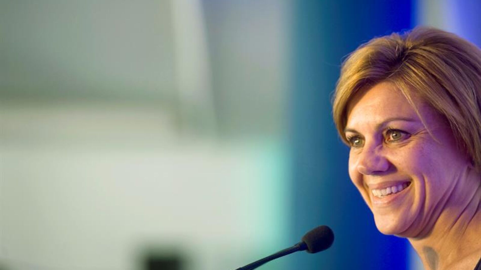 Mar&iacute;a Dolores de Cospedal, secretaria general del PP en Castilla la Mancha. 