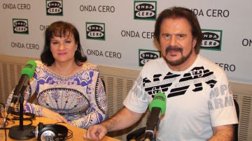 Pimpinela en los estudios de Onda Cero