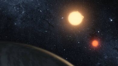 Encuentran un planeta en torno a un sistema de doble estrella que sería el mundo más grande jamás descubierto