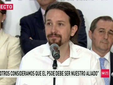 Frame 91.710106 de: Iglesias: "queremos que el PSOE sea nuestro aliado" Frame 91.710106 de: Iglesias: "queremos que el PSOE sea nuestro aliado"