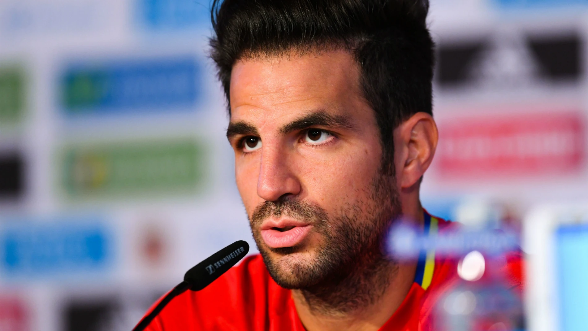 Cesc, en rueda de prensa Cesc, en rueda de prensa