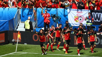 Bélgica logra su primera victoria en la Eurocopa tras ganar a Irlanda 