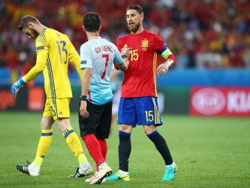 Ramos tras la victoria de España a Turquía