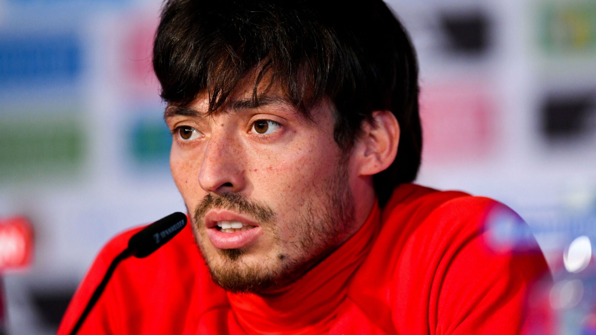 Silva, en rueda de prensa