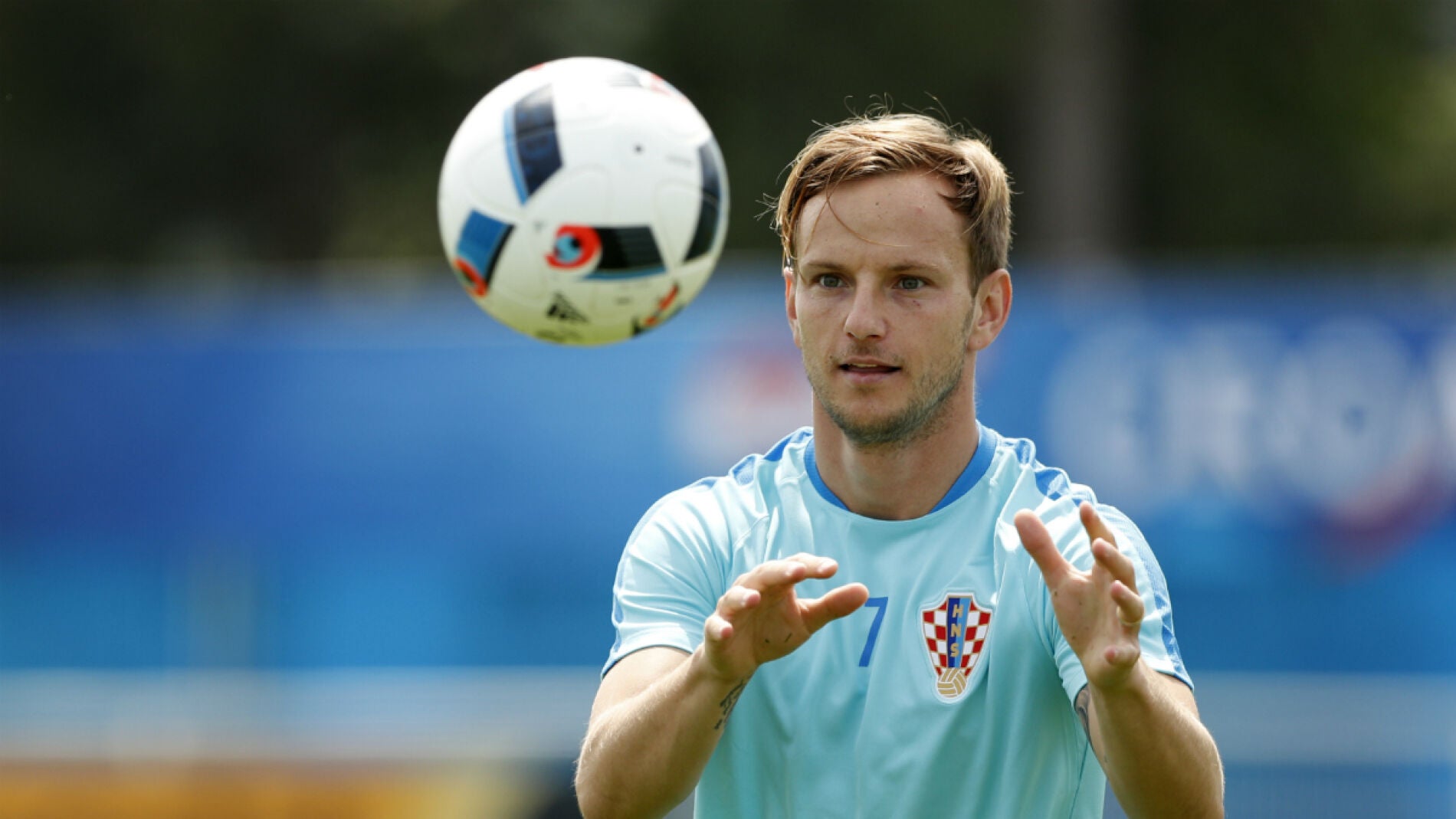 Rakitic, con Croacia