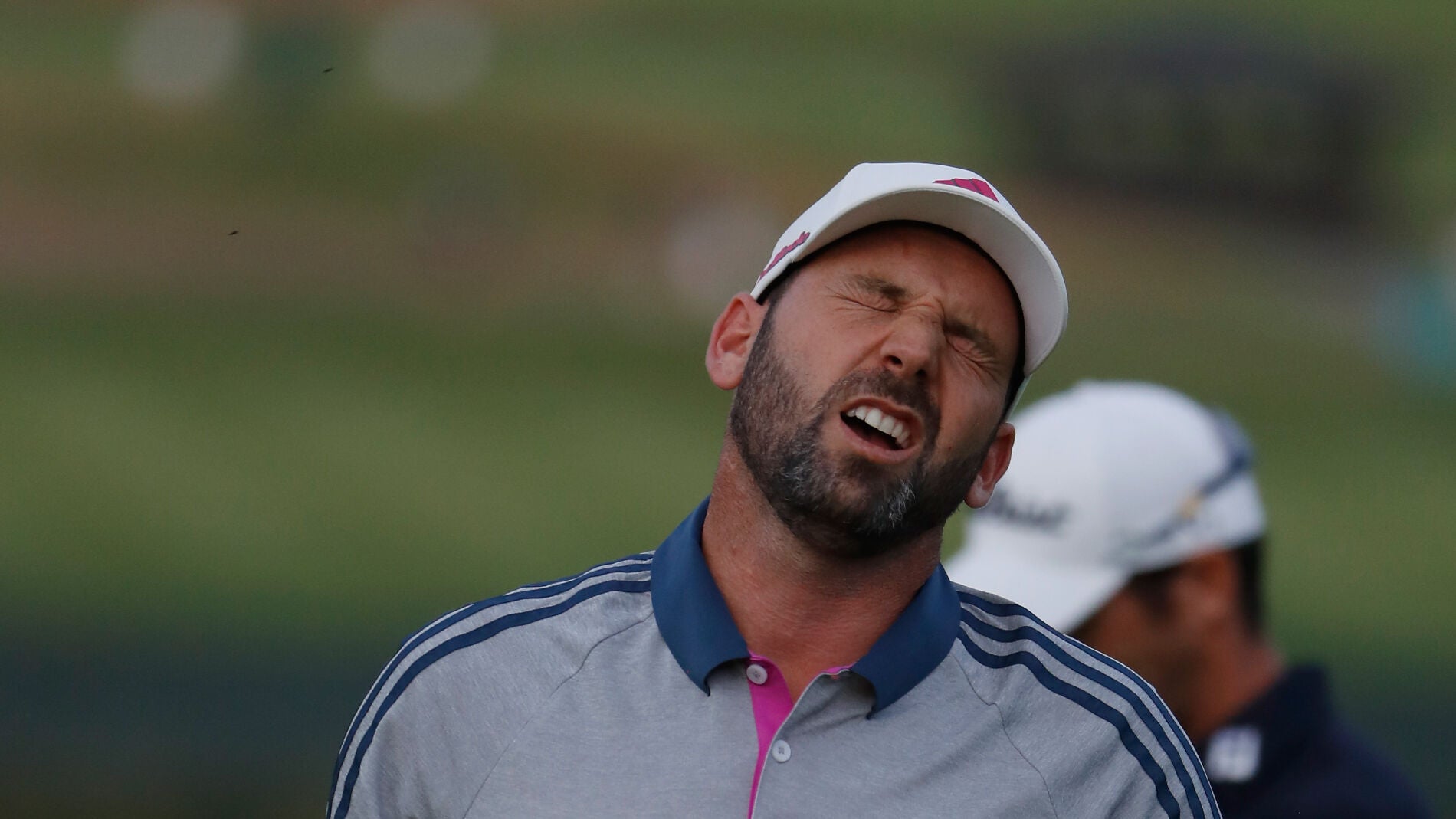 Sergio Garc&iacute;a se lamenta en el US Open