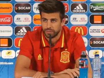 Gerard Piqué, en rueda de prensa Gerard Piqué, en rueda de prensa