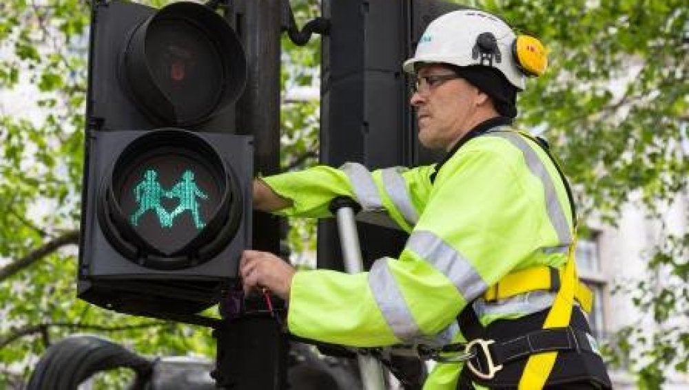 Nuevos semáforos en Londres