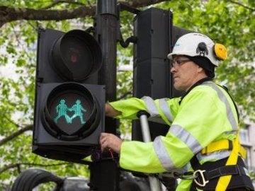 Nuevos semáforos en Londres