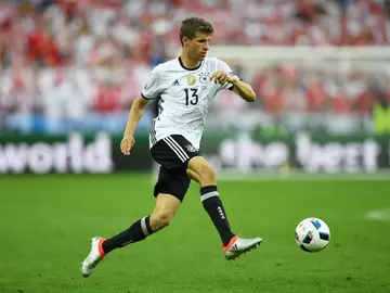 Thomas Müller jugando con Alemania Thomas Müller jugando con Alemania
