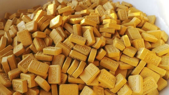 Pastillas de &eacute;xtasis