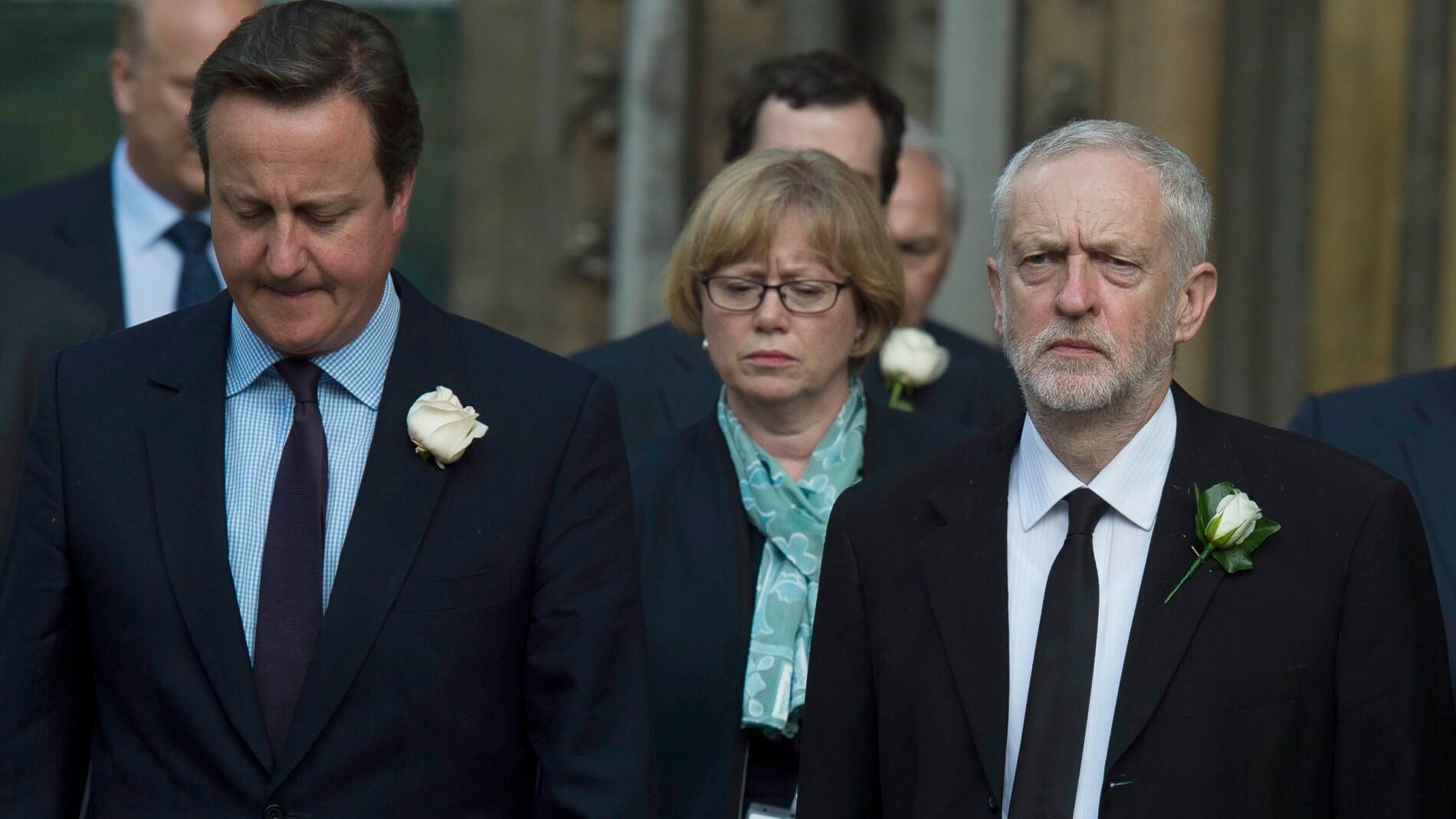 David Cameron y Jeremy Corbyn