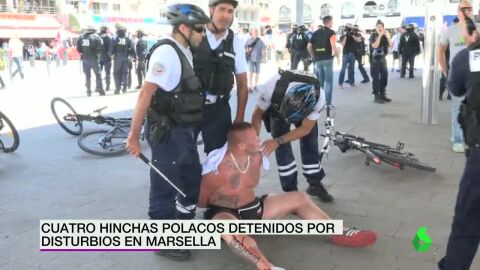 Detenidos ultras polacos