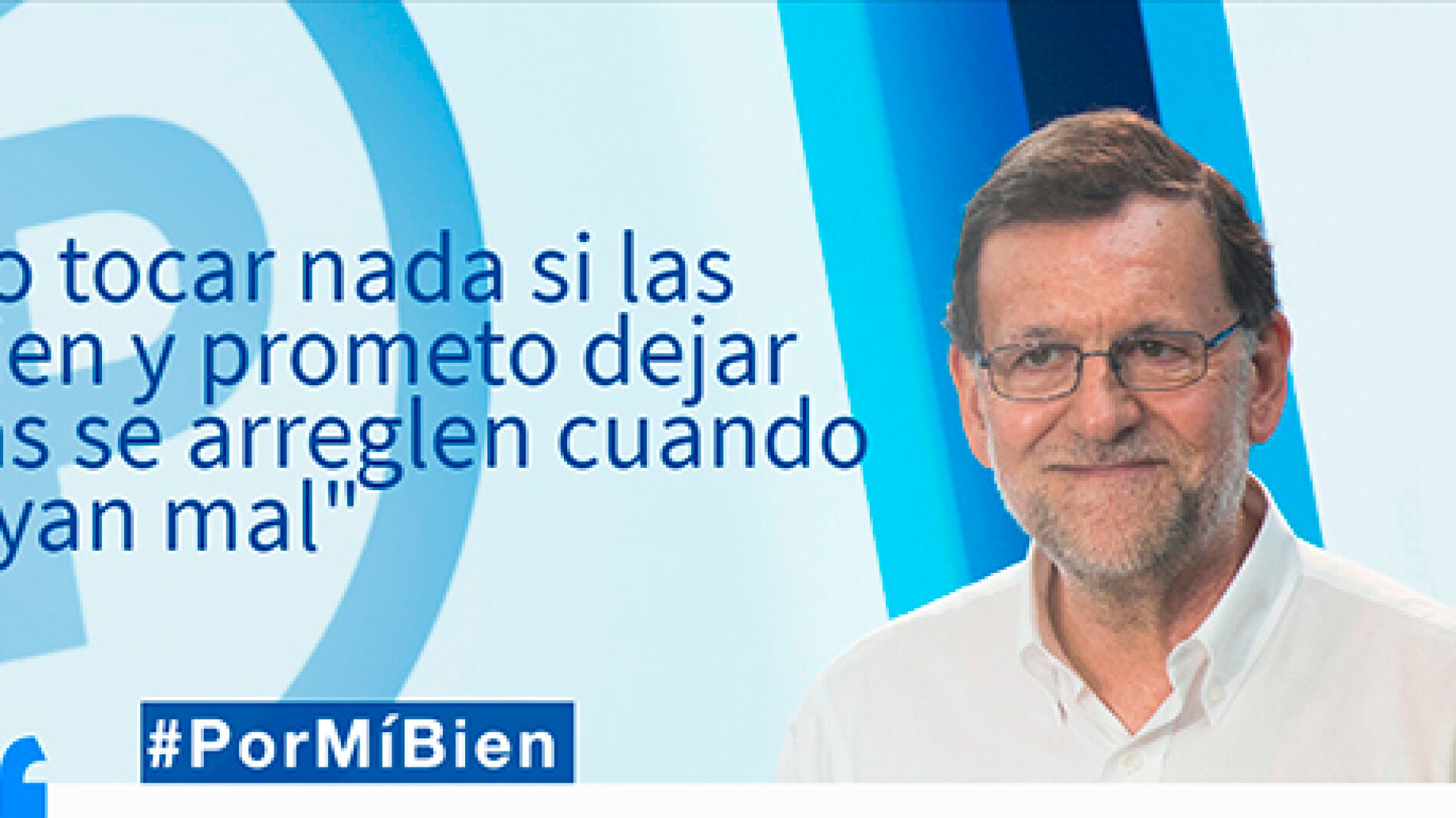 Web 'Rajoy presidente' del Mundo Today