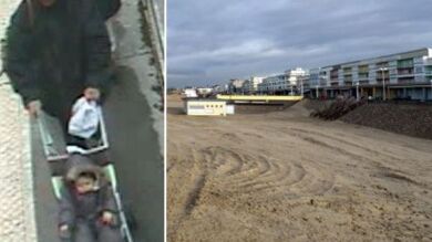 Una mujer mata a su bebé en la playa porque 
