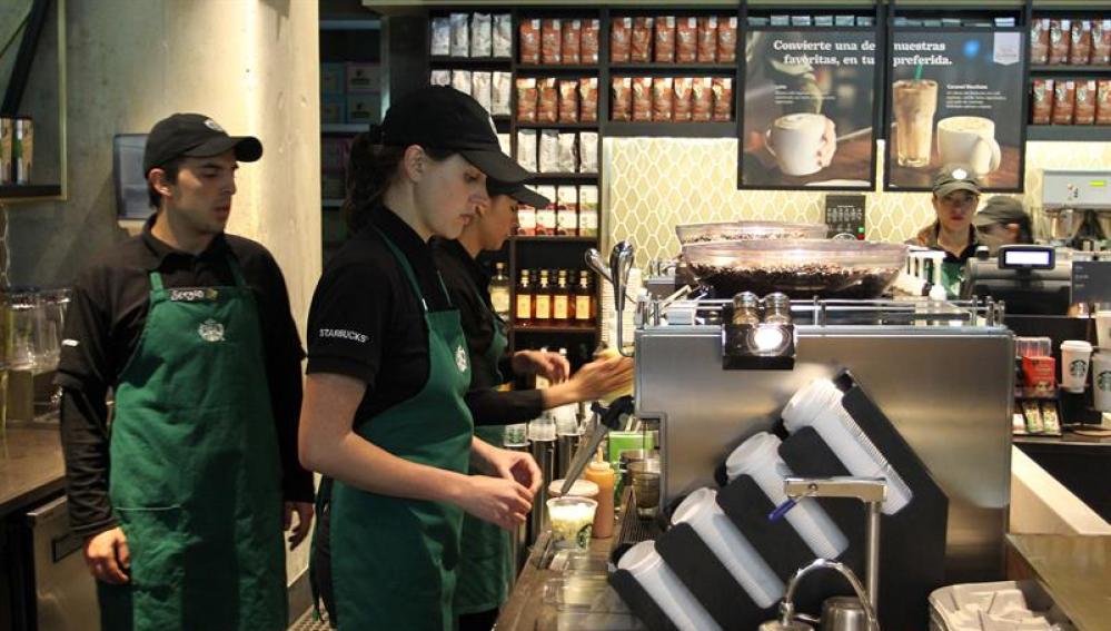 Una de las cafeterías de la cadena