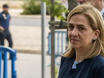 La Infanta llega al juicio de caso Nóos La Infanta llega al juicio de caso Nóos