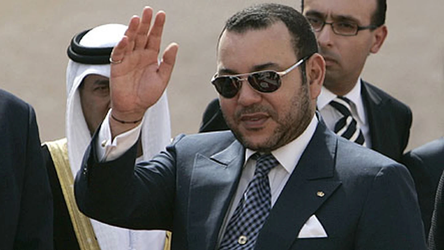 El rey de Marruecos, Mohamed VI. El rey de Marruecos, Mohamed VI.