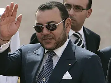 El rey de Marruecos, Mohamed VI. El rey de Marruecos, Mohamed VI.