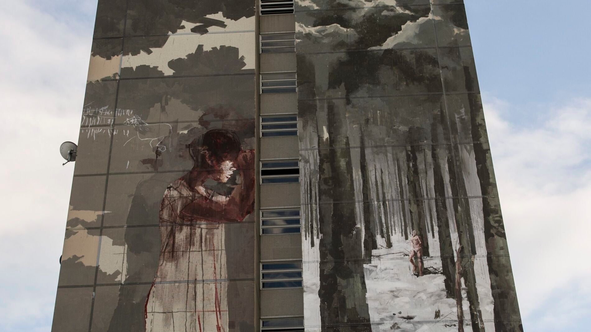Mural de Gonzalo Borondo