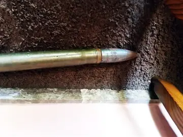 Proyectil de la segunda Guerra Civil Proyectil de la segunda Guerra Civil