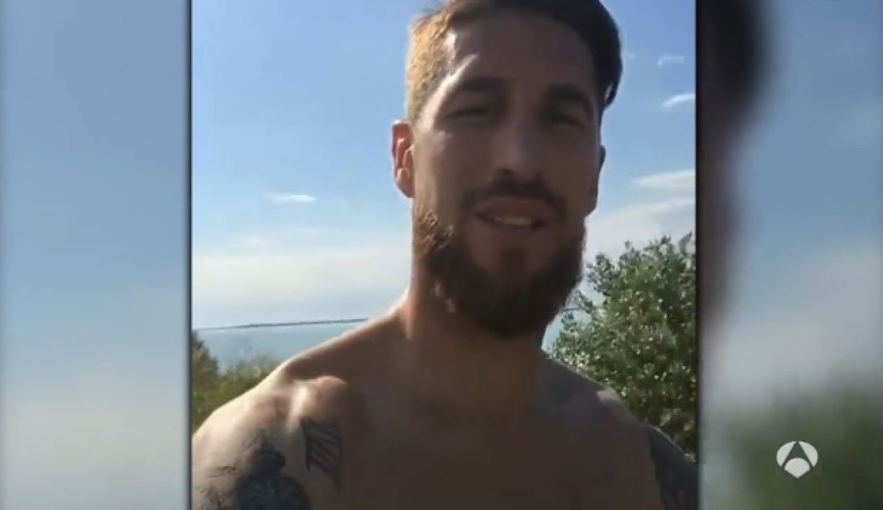 Sergio Ramos de paseo con su familia y amigos Sergio Ramos de paseo con su familia y amigos