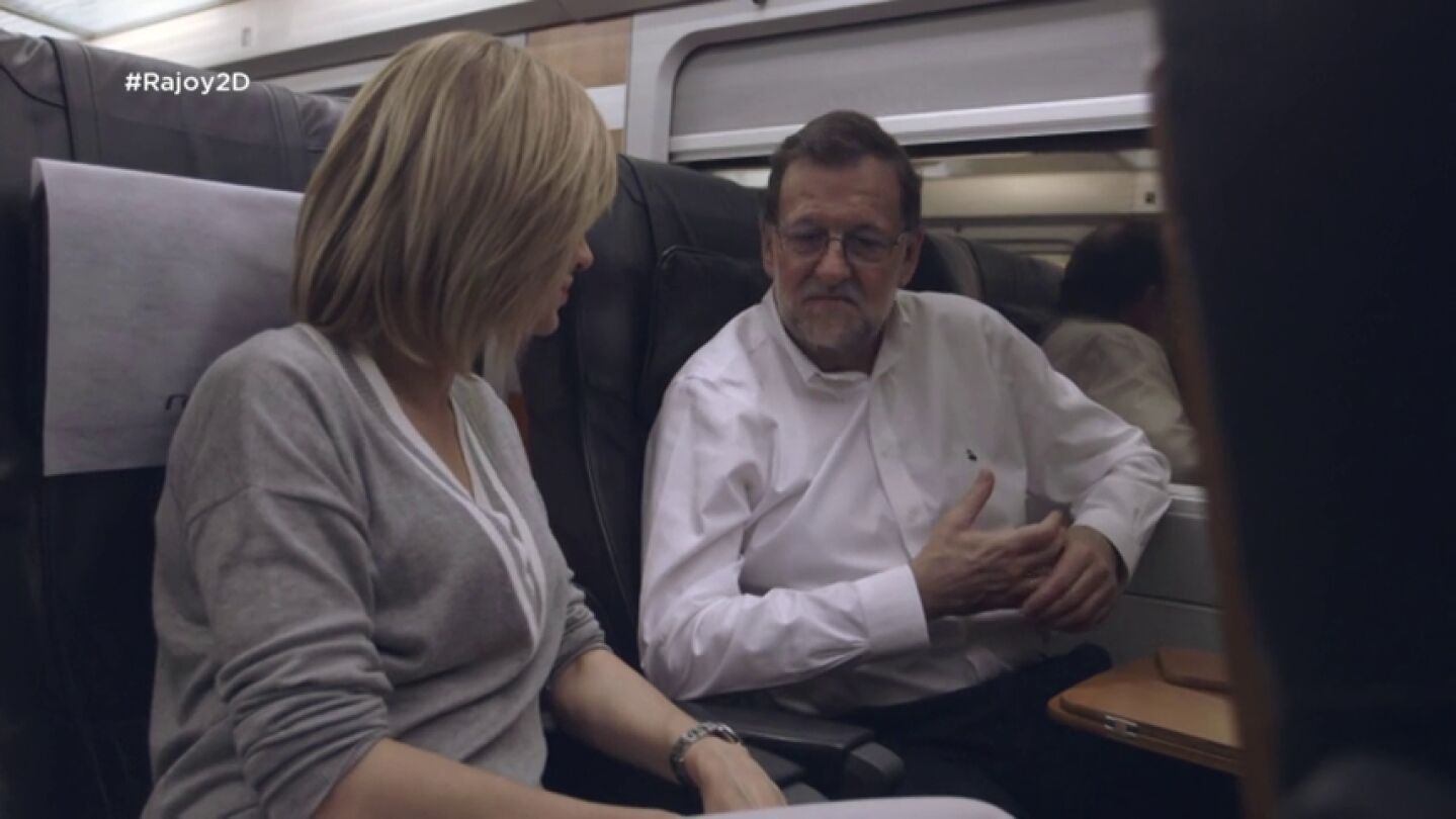 Frame 35.71245 de: Mariano Rajoy, sobre Pedro Sánchez: "Por lo menos le pone empeño"