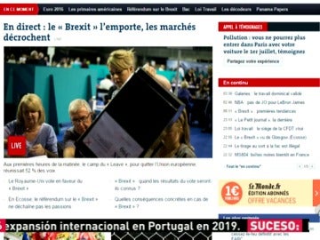 Frame 10.796678 de: La prensa internacional se hace eco de la decisión de los británicos de salir de la UE