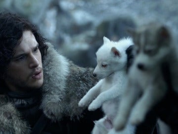 Jon Snow y Fantasma