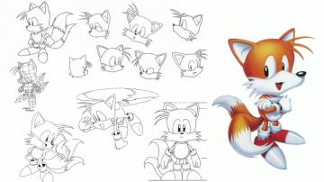 Boceto Tails