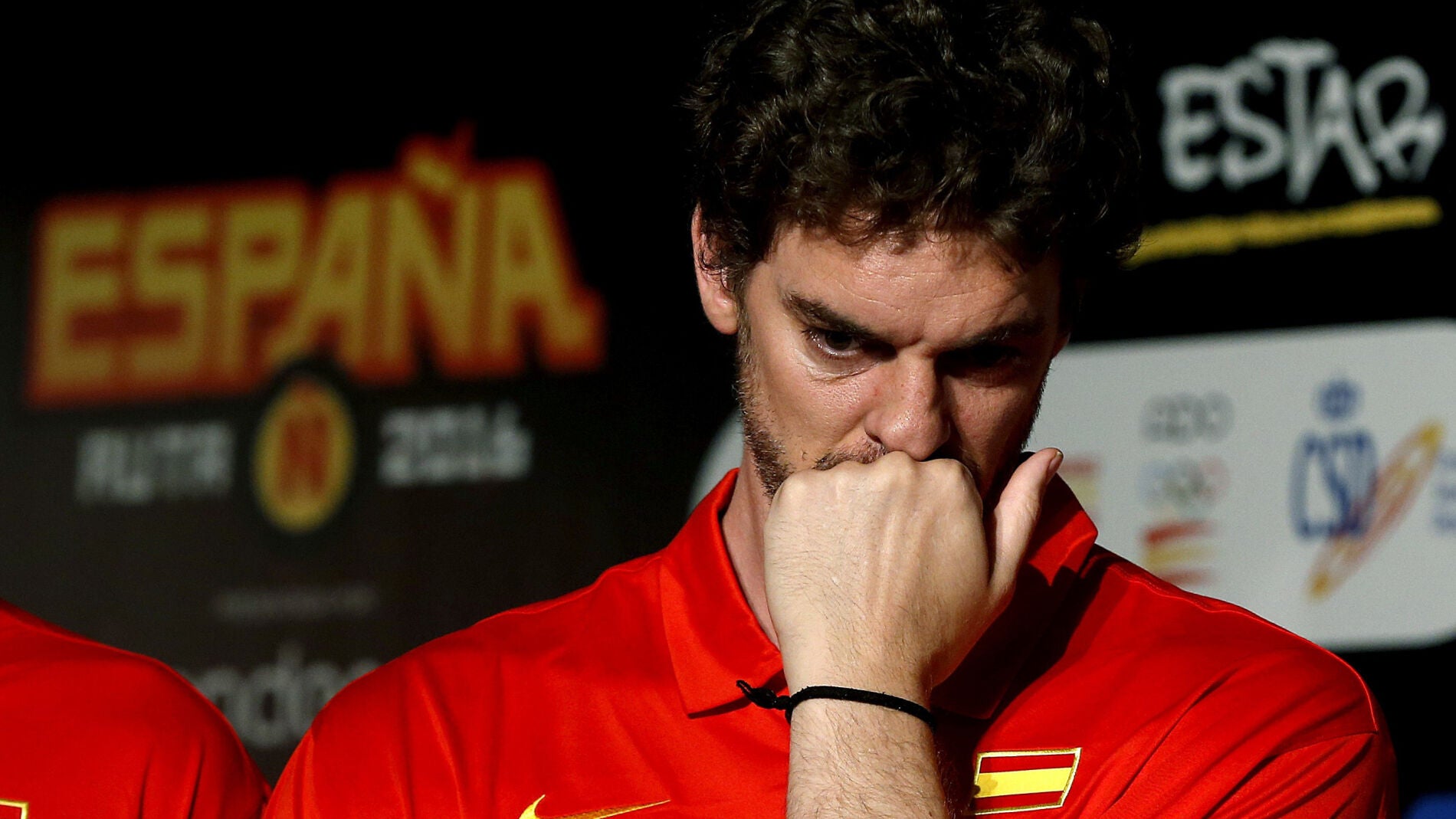 Pau Gasol en el Media Day de la selecci&oacute;n