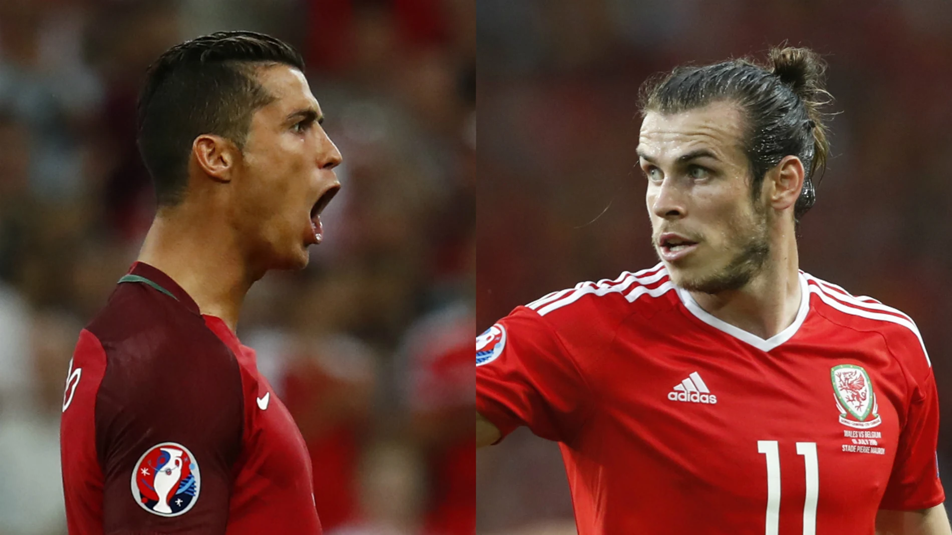 Cristiano Ronaldo y Gareth Bale se verán las caras en la semifinal de la Eurocopa Cristiano Ronaldo y Gareth Bale se verán las caras en la semifinal de la Eurocopa
