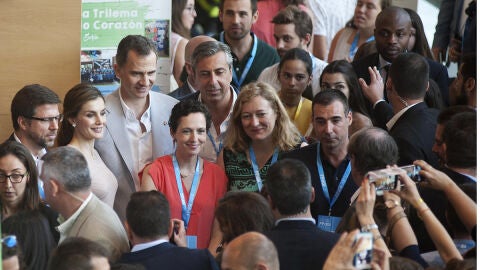 El Rey Felipe VI y la Reina Letizia en Girona