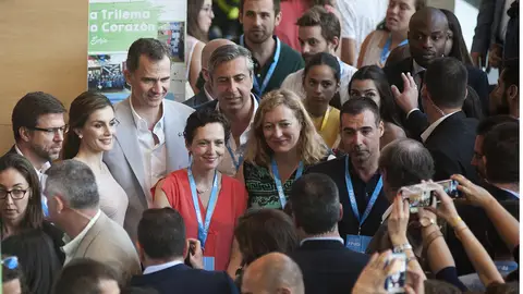 El Rey Felipe VI y la Reina Letizia en Girona El Rey Felipe VI y la Reina Letizia en Girona