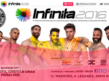 Cartel del festival Infinita 2016 Cartel del festival Infinita 2016