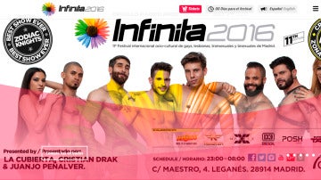 Cartel del festival Infinita 2016