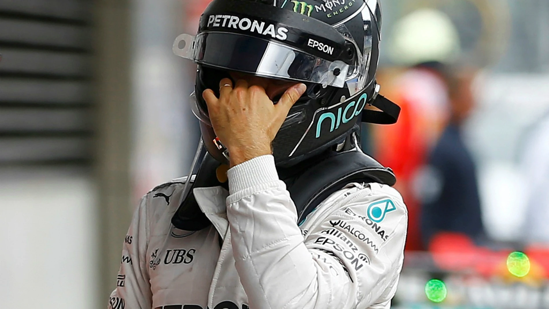 Rosberg, decaído