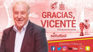 La RFEF confirma que Del Bosque deja de ser seleccionador 