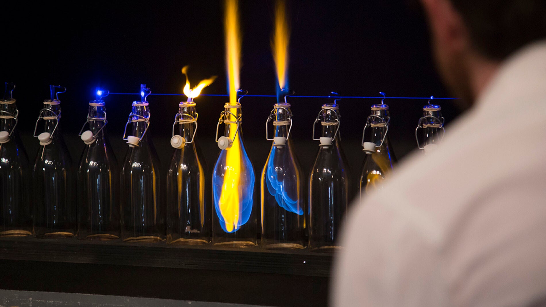 As&iacute; se ven 17 fogonazos a c&aacute;mara lenta