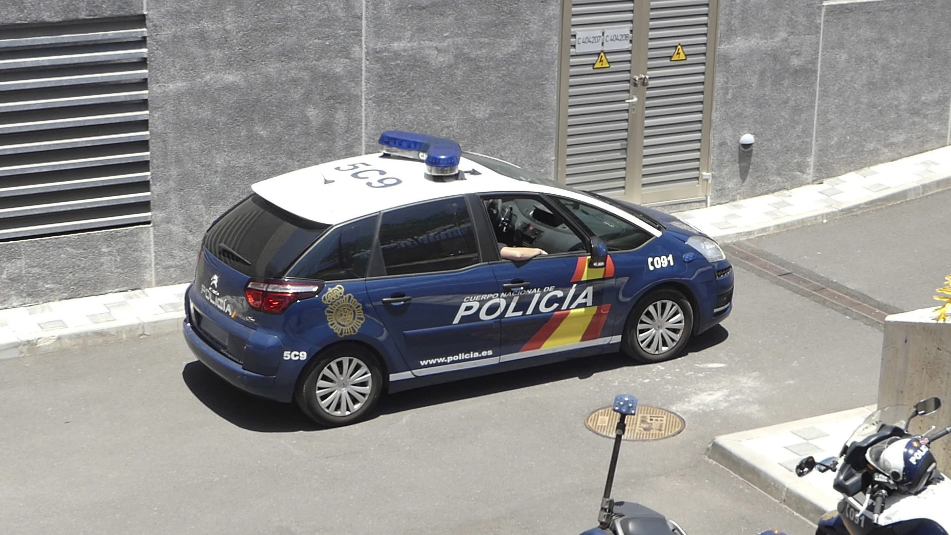 Coche de policía Coche de policía