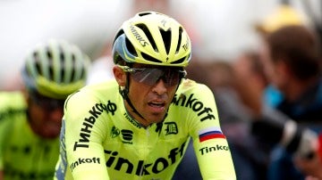 Alberto Contador, en el Tour de Francia