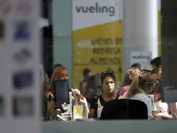 Colas de reclamación en Vueling Colas de reclamación en Vueling