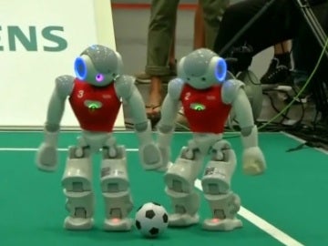 Imagen de la Robocup celebrada en Alemania