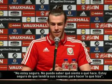 Bale hablando sobre Cristiano