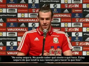 Bale hablando sobre Cristiano Bale hablando sobre Cristiano