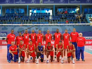 La selección de Cuba de voleibol La selección de Cuba de voleibol